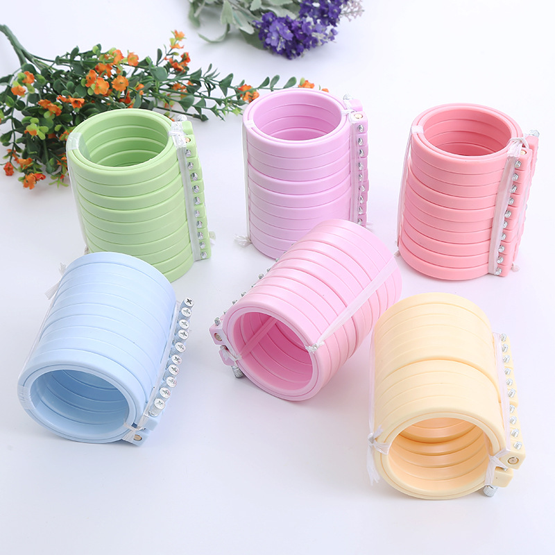 Embroidery Hoop Kit - ห่วงเย็บปักถักร้อยทำจากพลาสติก ABS แบบทำมือทรงกลมห่วงงานปักครอสติชห่วงงานปักครอสติชเครื่องมือยืดสำหรับงานปักในครัวเรือน
