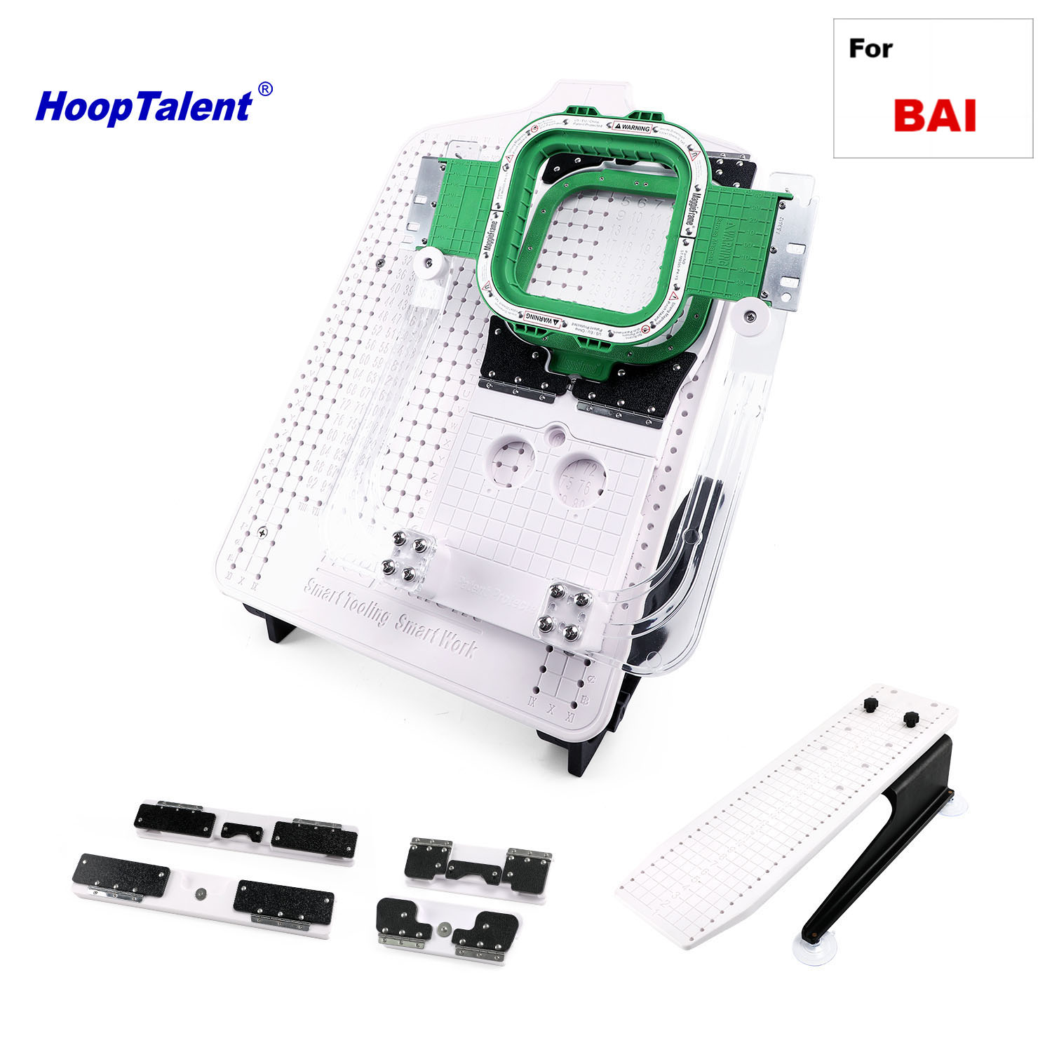 Embroidery Hoop Kit - ชุดอุปกรณ์ HoopTalent Hooping Station Kit วงแหวนแม่เหล็กขนาด