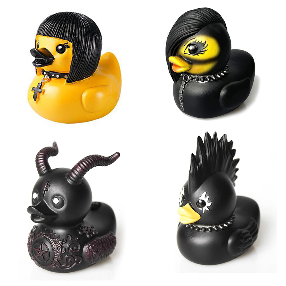 Gothic ซาตานรูปปั้นเป็ด Goth P - Art Craft Duck บทวิจารณ์และราคา