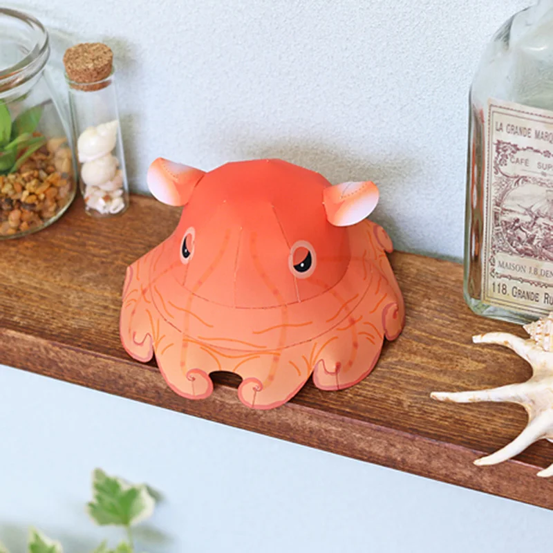 Flapjack Octopus พับ Origami A - Art Craft Cardboard บทวิจารณ์และราคา