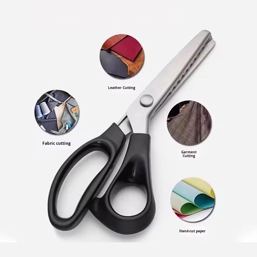 กรรไกรตัดเย็บผ้า แบบซิกแซก กรร - Art And Craft Zig Zag Scissors บทวิจารณ์และราคา