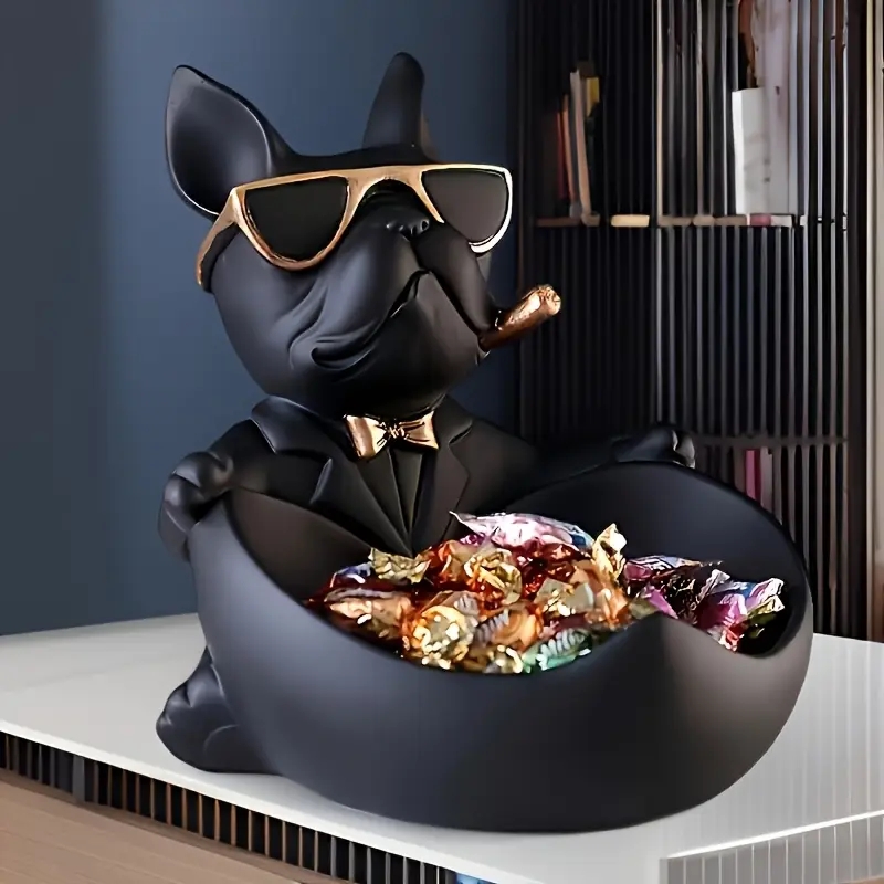 กล่องเก็บของรูปปั้นสุนัขสุดเท่ - Art Craft Japan บทวิจารณ์และราคา