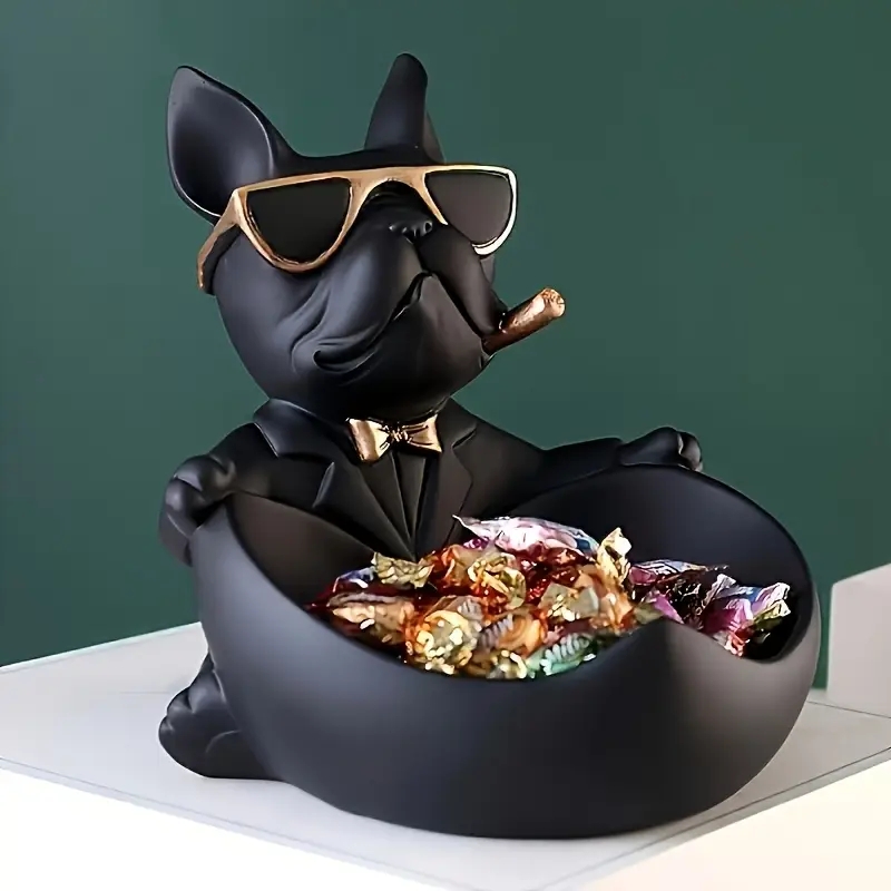 กล่องเก็บของรูปปั้นสุนัขสุดเท่ - Art Craft Japan บทวิจารณ์และราคา