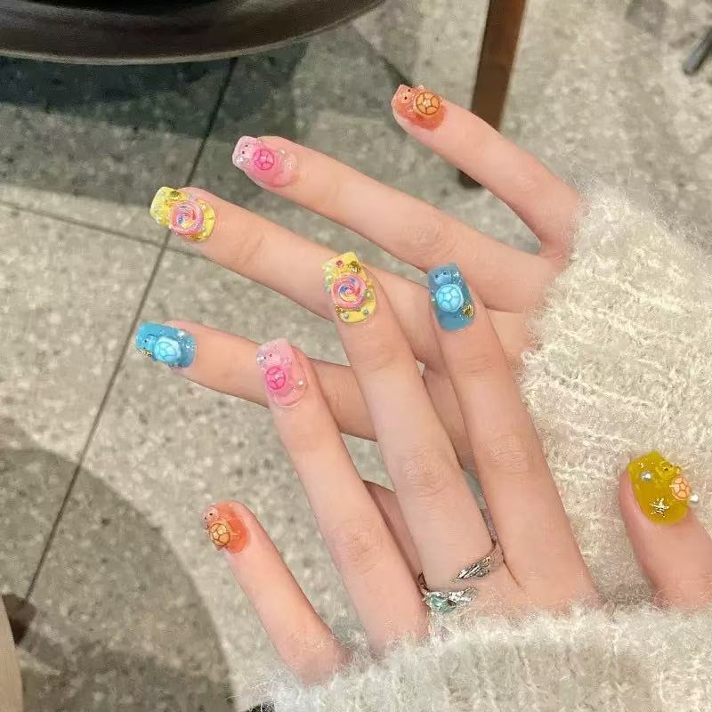 100 ชิ้นจี้เรซินรูปเต่าหลากสีแ - Art Craft Diy บทวิจารณ์และราคา