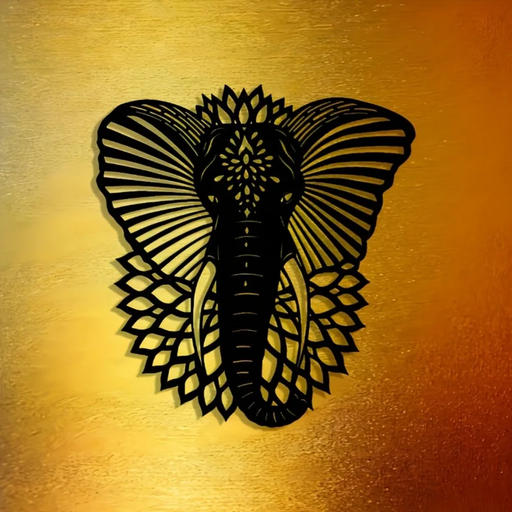 CIFBUY ป้ายโลหะติดผนังรูปจมูกช - Art Craft Elephant บทวิจารณ์และราคา