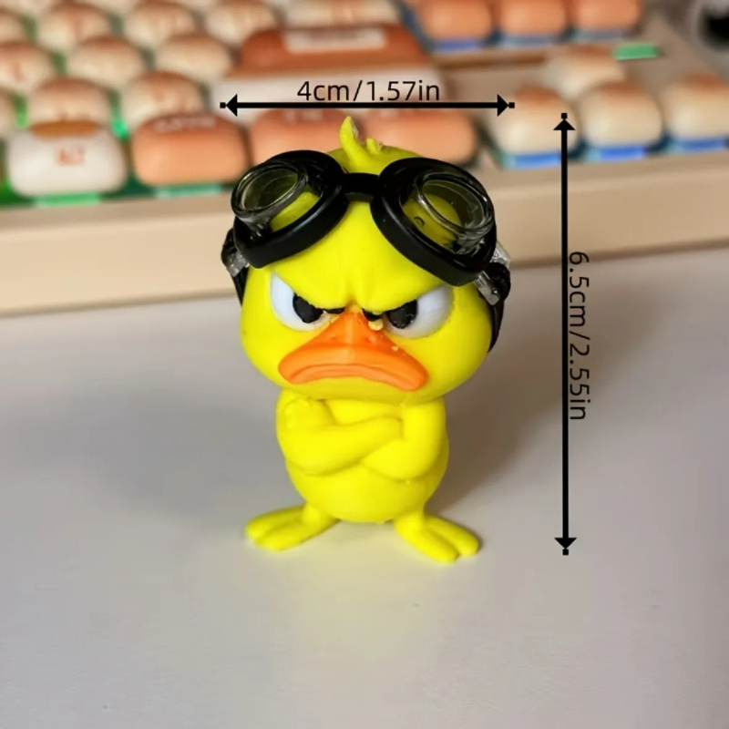 ตุ๊กตาเป็ดโกรธ 1 ตัว พร้อมแว่น - Art Craft Duck บทวิจารณ์และราคา