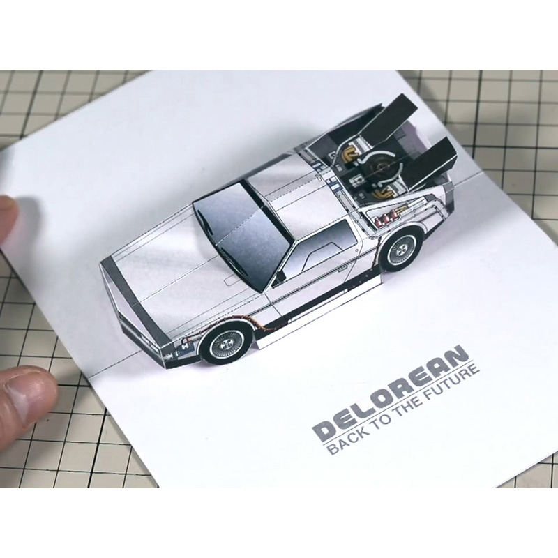 Back To The Future POP-UP DMC- - Art Craft Cardboard บทวิจารณ์และราคา