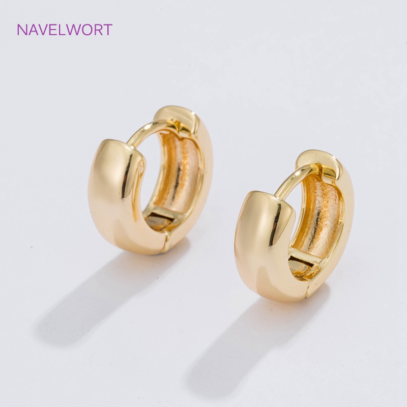 6 ขนาดต่างหูห่วงวงกลมชุบทองของ - Art Craft Diy บทวิจารณ์และราคา
