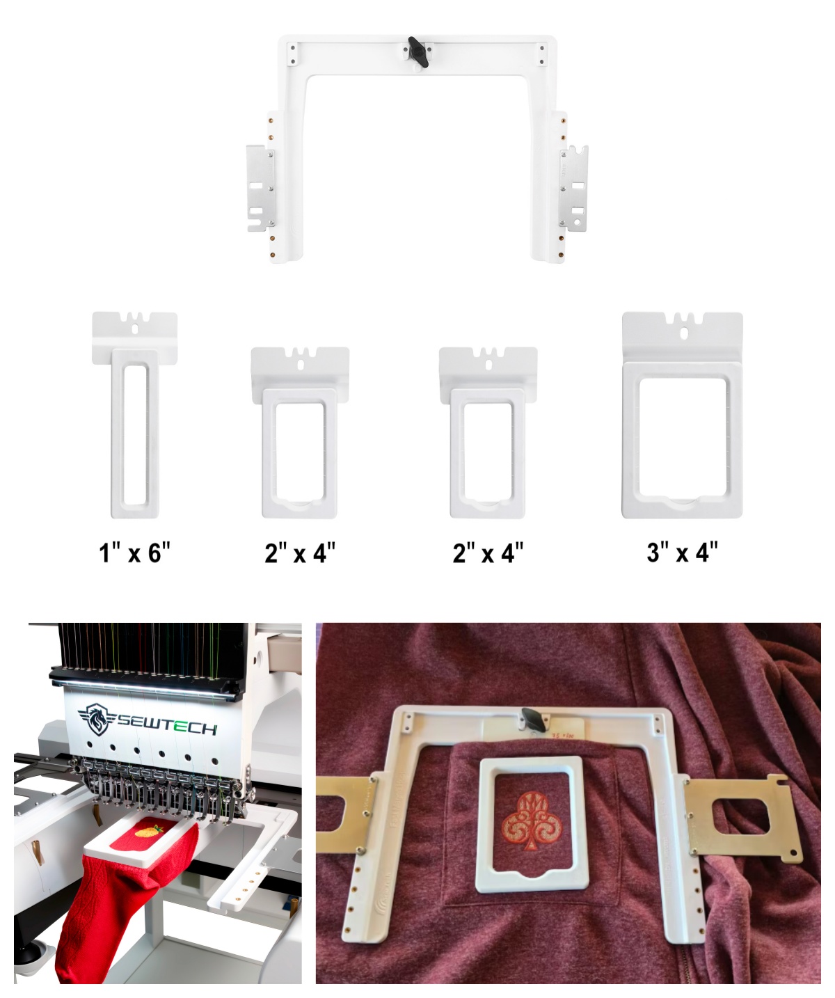 ชุดห่วงแม่เหล็ก 4/6/8in1 สำหรั - Embroidery Hoop Kit บทวิจารณ์และราคา