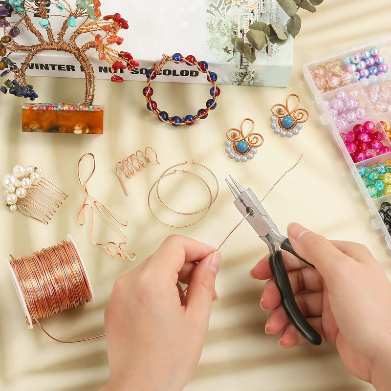 0.3-1.0 มม.เครื่องประดับทองแดง - Art Craft Wire บทวิจารณ์และราคา