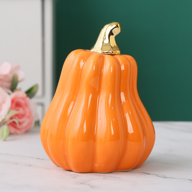 ของตกแต่งฮาโลวีนรูปฟักทองเซราม - Art And Craft Vegetable บทวิจารณ์และราคา