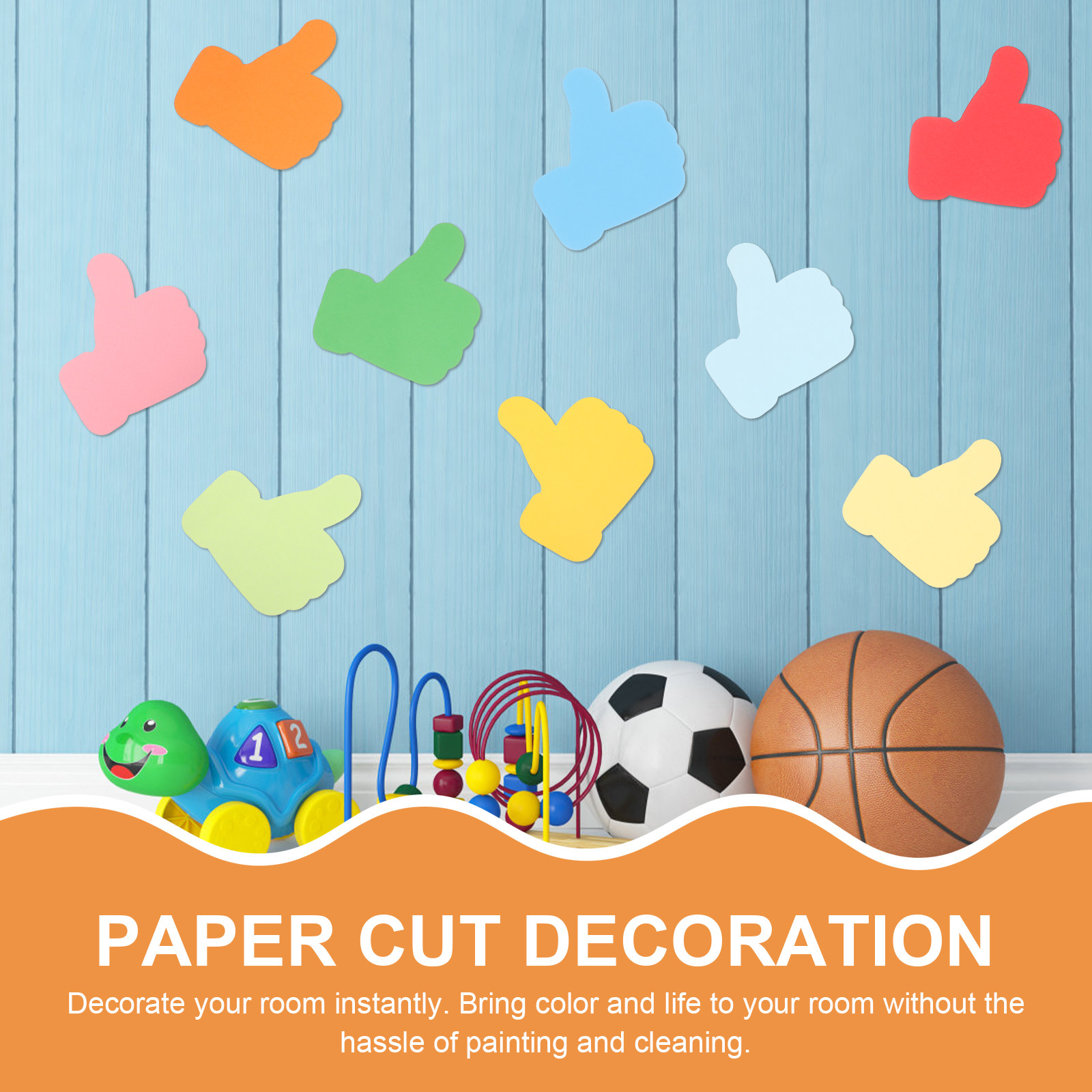 ชุดกระดาษตัดรูปทรงมือ 54 ชิ้น  - Art Craft Diy บทวิจารณ์และราคา
