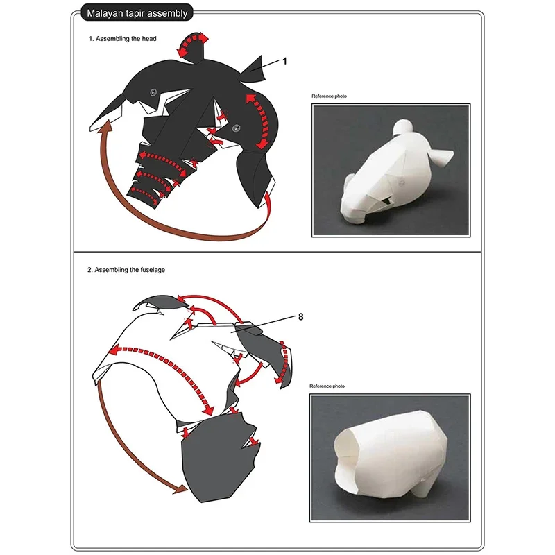 งานศิลปะโอริกามิรูปตัวมาลาไน ท - Art Craft Cardboard บทวิจารณ์และราคา