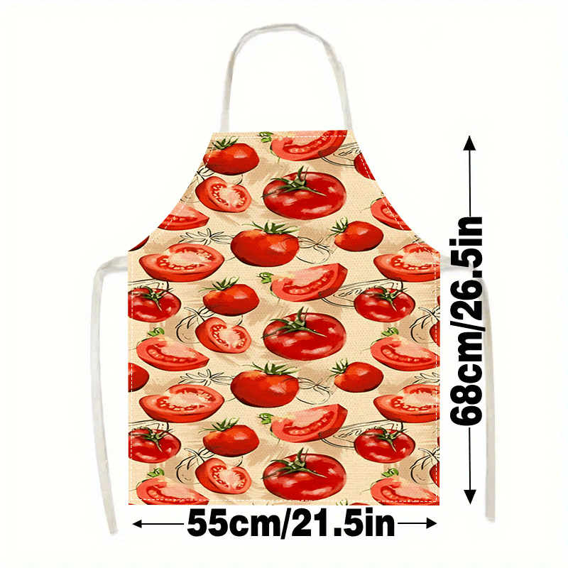 ผ้ากันเปื้อนลายมะเขือเทศสีแดง  - Art And Craft Vegetable บทวิจารณ์และราคา