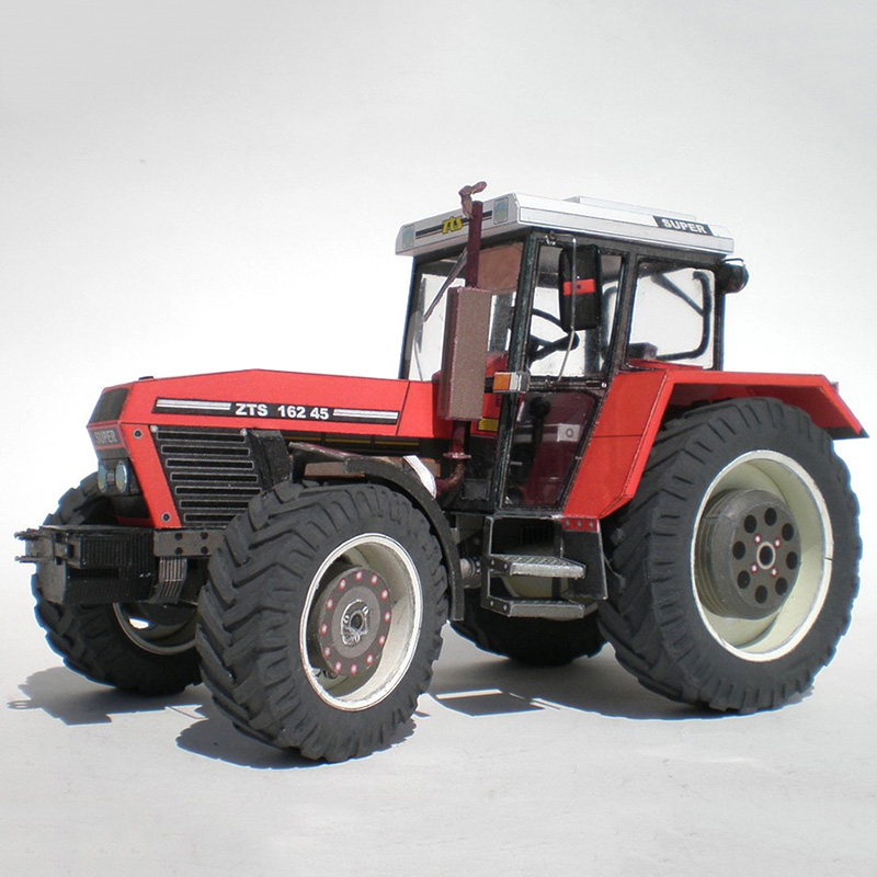 Zetor 162 45รถแทรกเตอร์1:32ภาษ - Art Craft Cardboard บทวิจารณ์และราคา