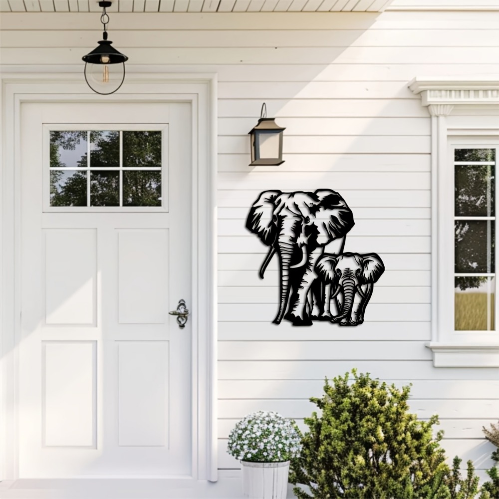 CIFBUY งานศิลปะติดผนังรูปช้างโ - Art Craft Elephant บทวิจารณ์และราคา