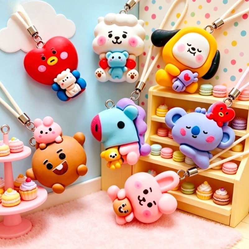 ชุด 7 ชิ้น BT21 ชาร์มการ์ตูนเร - Art Craft Diy บทวิจารณ์และราคา
