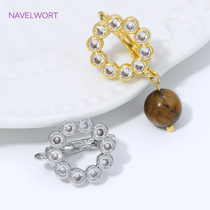 ตะขอเกี่ยวต่างหูรูปพัดเคลือบทอ - Art Craft Diy บทวิจารณ์และราคา