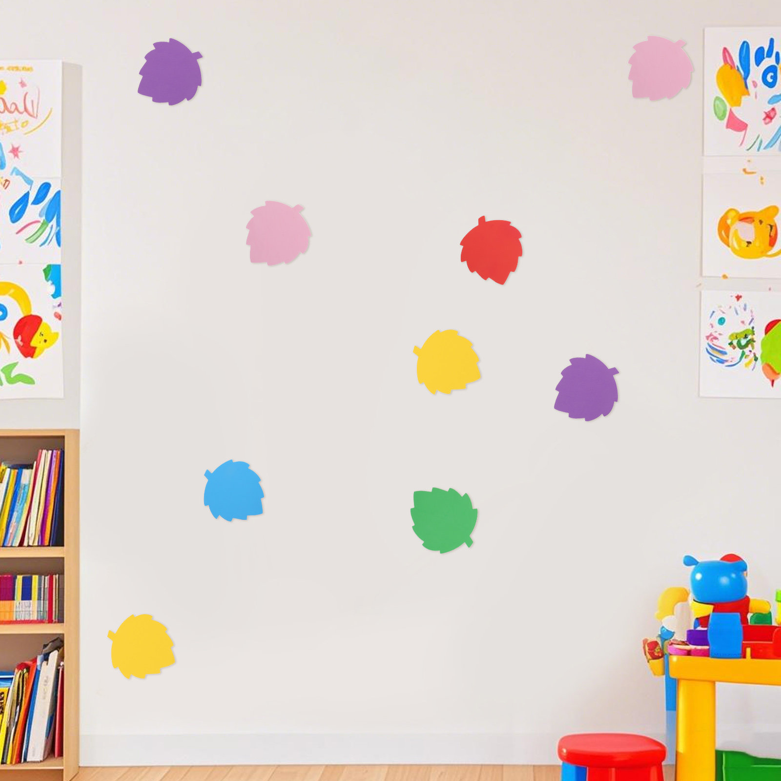 แผ่นโฟมรูปใบไม้หลากสี 72 ชิ้น  - Art Craft Diy บทวิจารณ์และราคา