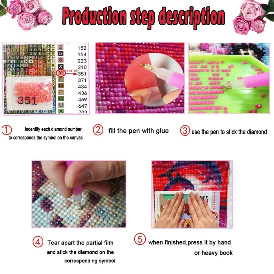 ชุดงานฝีมือ DIY ภาพวาดเพชร 5D  - Art Craft Japan บทวิจารณ์และราคา