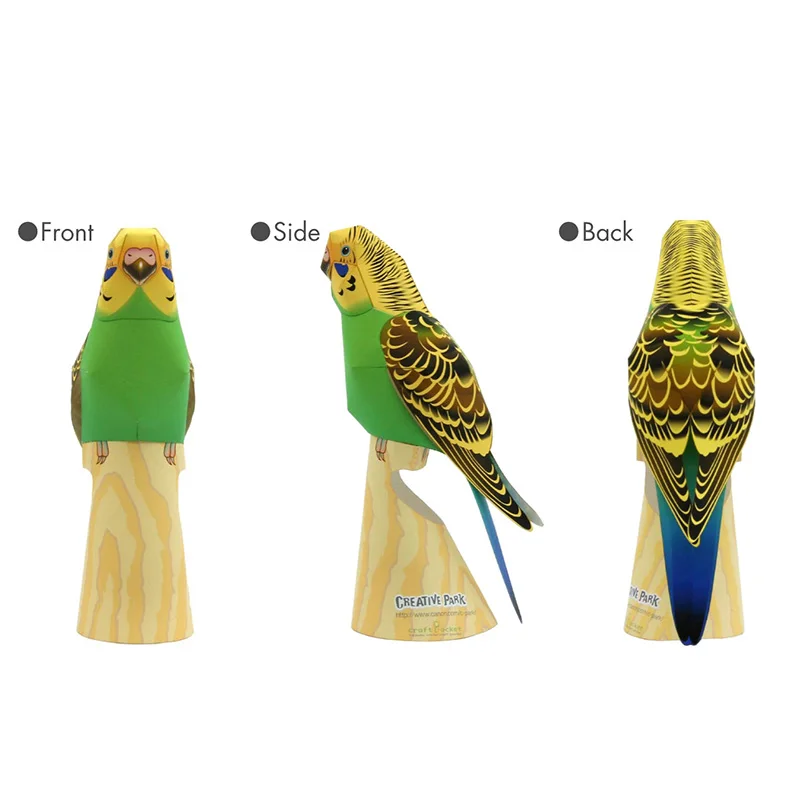 Budgerigar Parrot Bird Handmad - Art Craft Center บทวิจารณ์และราคา