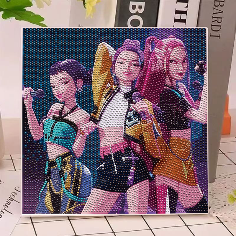 ชุดภาพวาดเพชร 5 มิติ ลายอนิเมะ - Art Craft Diy บทวิจารณ์และราคา