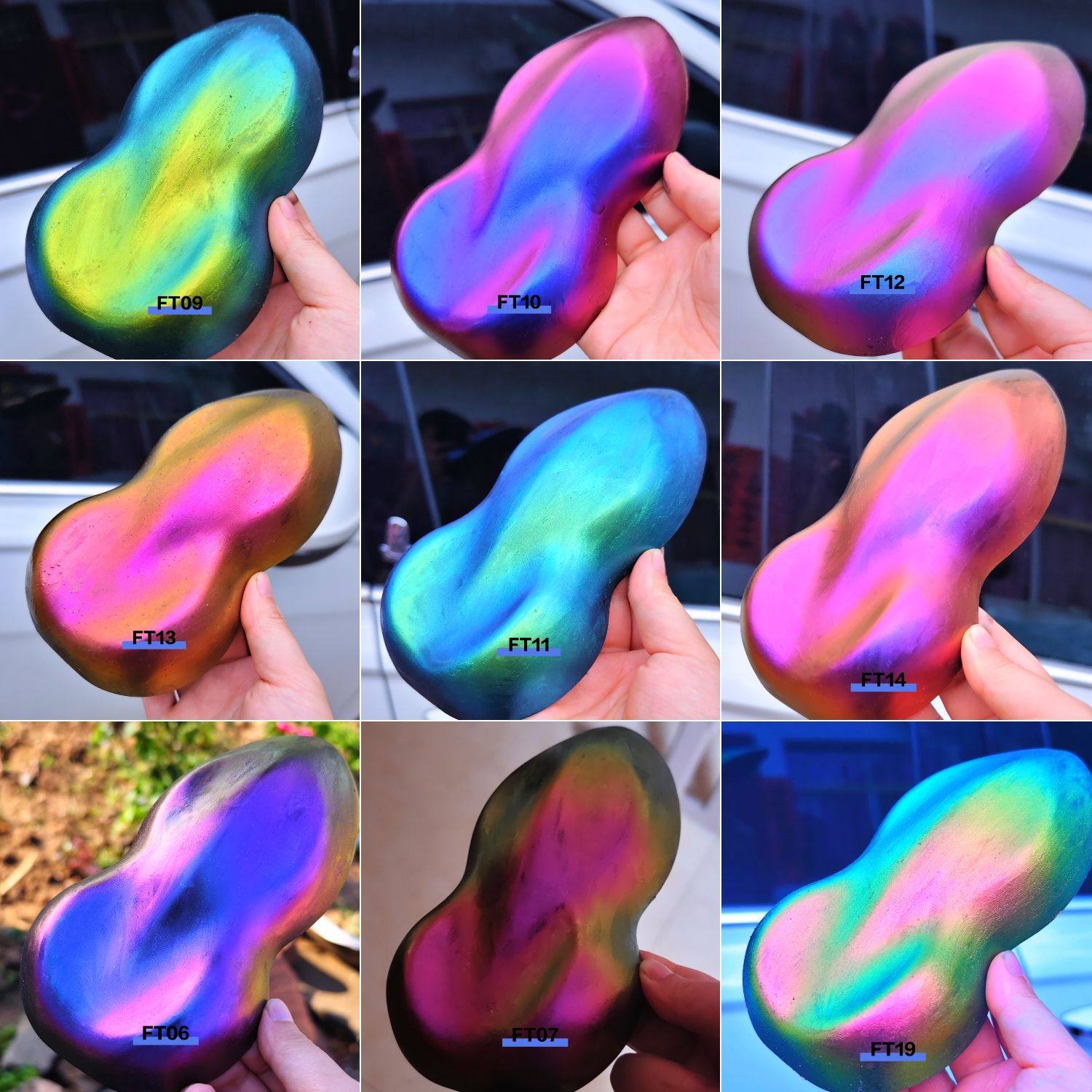 ผงสีเปลี่ยนสีแบบไฮออปติคอล ซุป - Art Craft Optical บทวิจารณ์และราคา