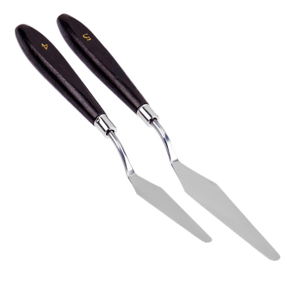 มีดผสมสีสำหรับงานศิลปะ 5 ชิ้น  - Painting Knife Palette บทวิจารณ์และราคา