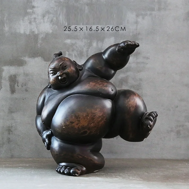 ซูโม่ญี่ปุ่นรูปFigurineบทคัดย่ - Art Craft Japan บทวิจารณ์และราคา