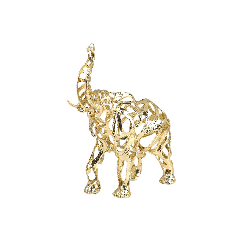 งานฝีมือโลหะ ประติมากรรมสัตว์ป - Art Craft Elephant บทวิจารณ์และราคา