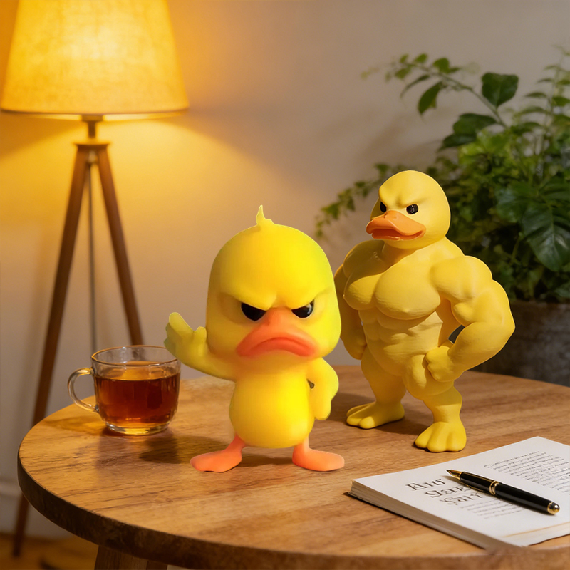 รูปปั้นเป็ดเหลืองโกรธ 1/3 ชิ้น - Art Craft Duck บทวิจารณ์และราคา