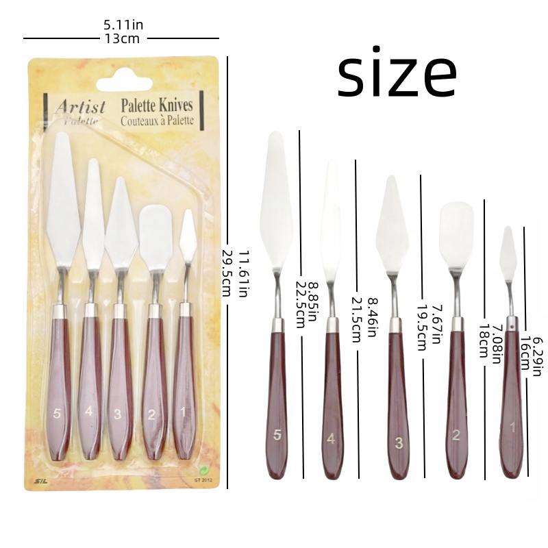 อุปกรณ์ศิลปะ มีดปาดสี gouache  - Painting Knife Palette บทวิจารณ์และราคา