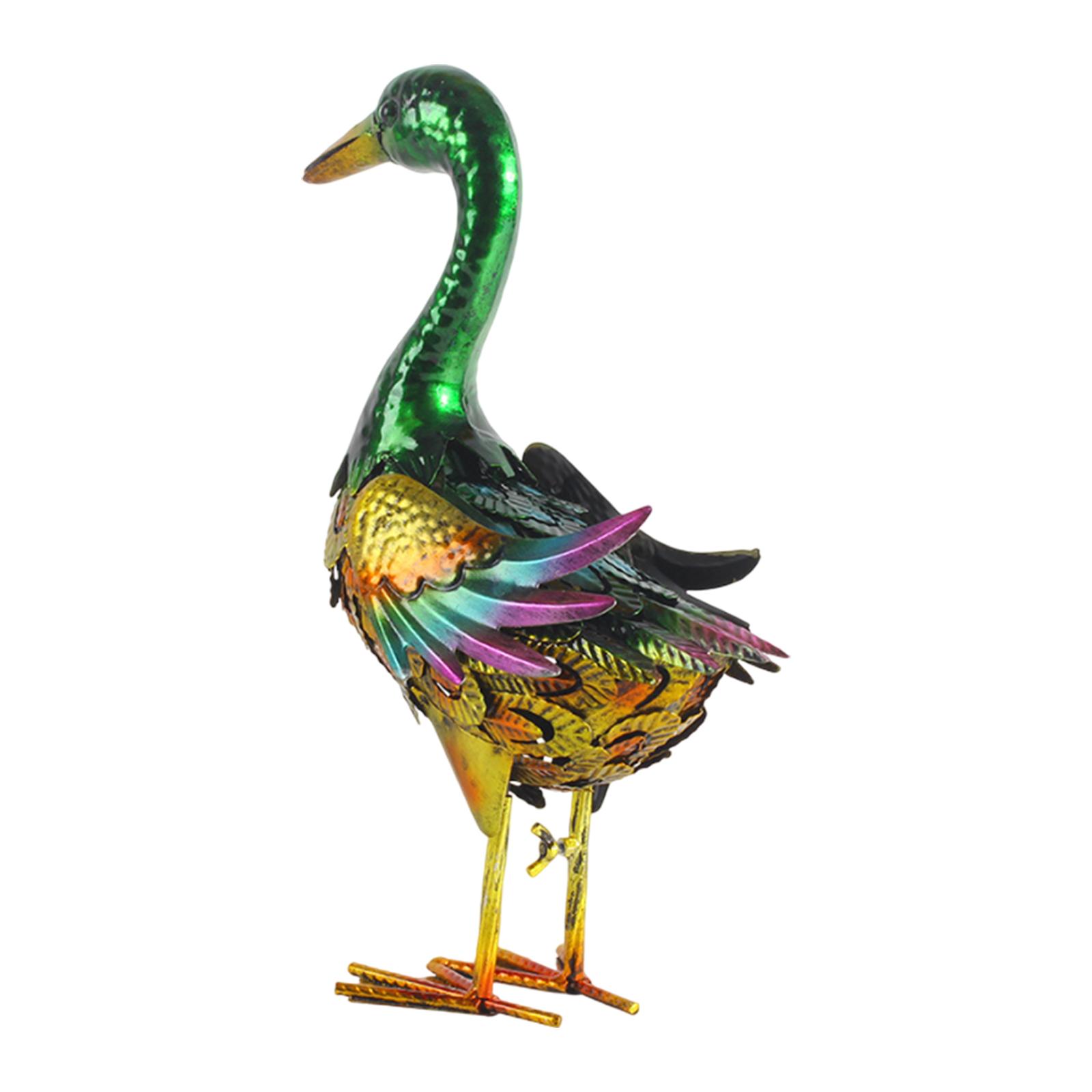 รูปปั้นเป็ดยืนเหล็กตุ๊กตาสัตว์ - Art Craft Duck บทวิจารณ์และราคา