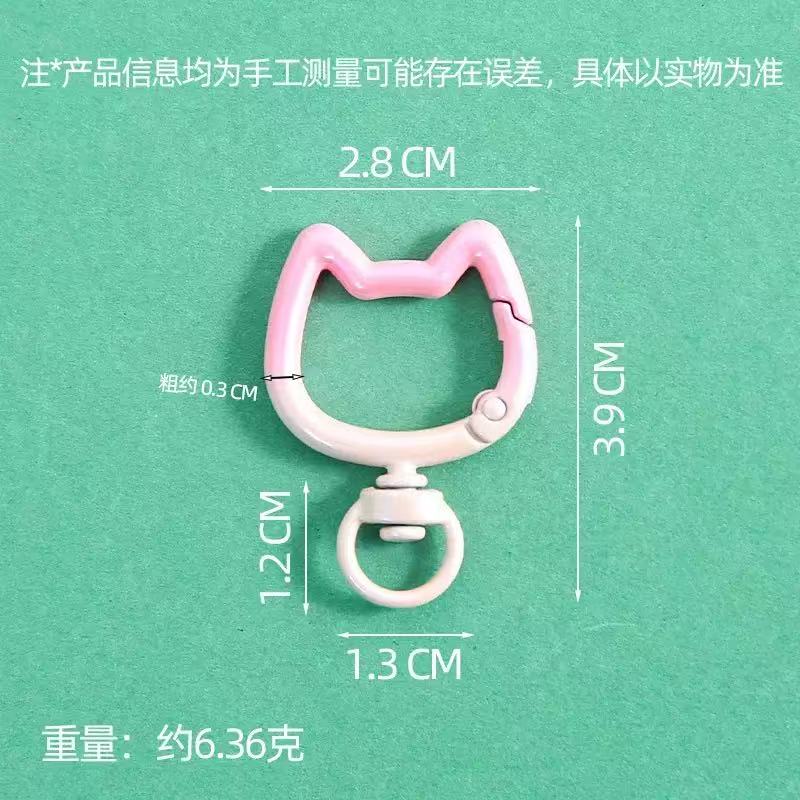 พวงกุญแจรูปแมวน่ารักแบบไล่สี 5 - Art Craft Diy บทวิจารณ์และราคา