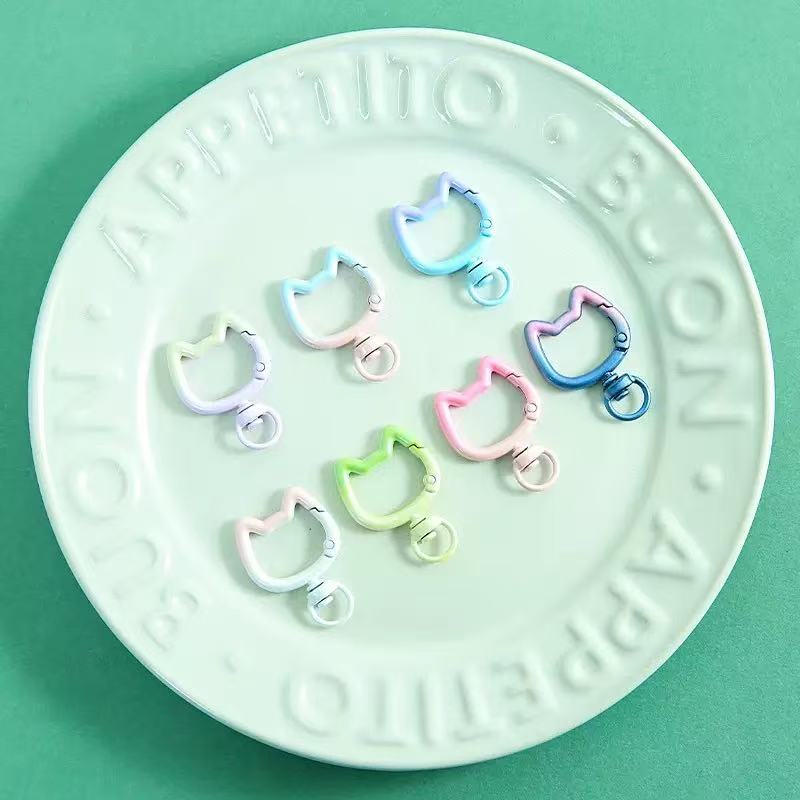 พวงกุญแจรูปแมวน่ารักแบบไล่สี 5 - Art Craft Diy บทวิจารณ์และราคา