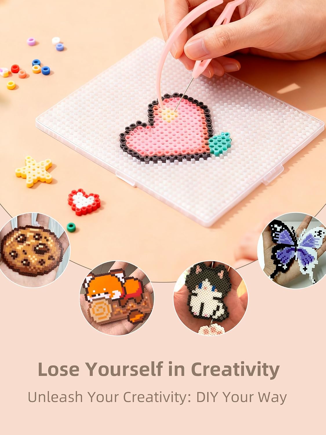 ชุดลูกปัดฟิวส์-ง่ายต่อการใช้งา - Art Craft Diy บทวิจารณ์และราคา